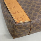 Celine Handbag Macadam Brown Gold — view 6