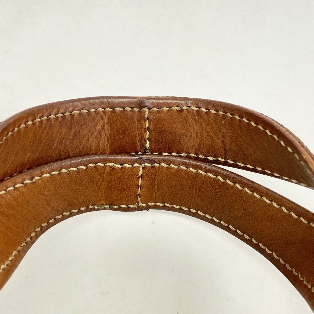 Celine Handbag Macadam Brown Gold — view 8