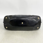 Gucci Handbag Micro Guccissima Enamel Black Gold 2-Way — view 3