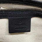 Gucci Handbag Micro Guccissima Enamel Black Gold 2-Way — view 5