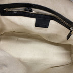 Gucci Handbag Micro Guccissima Enamel Black Gold 2-Way — view 4