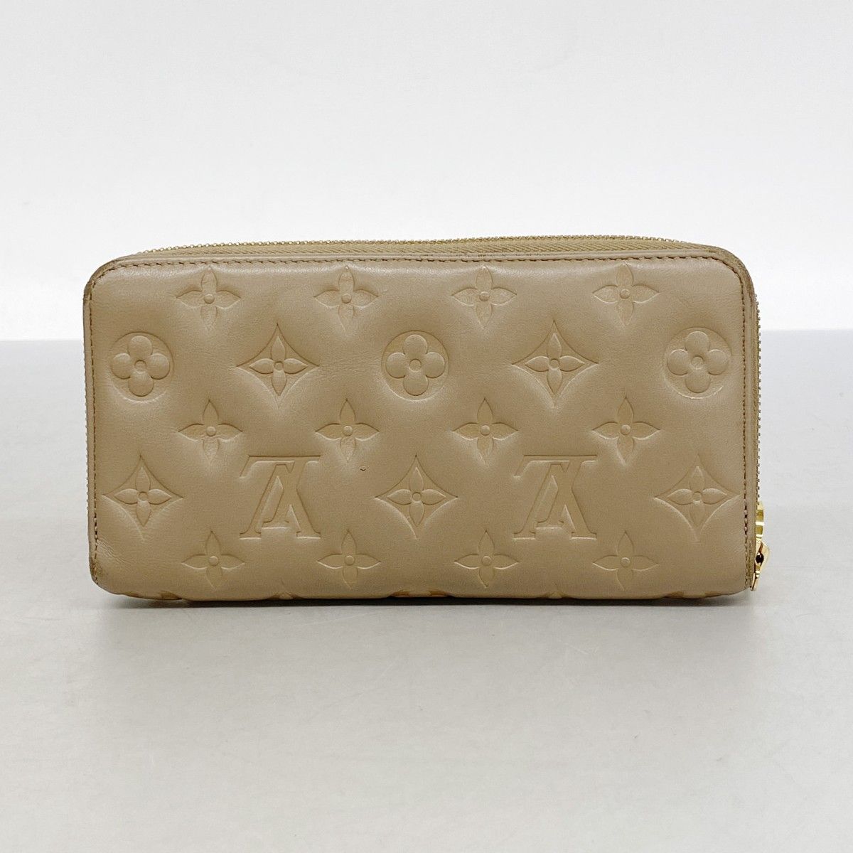 Louis Vuitton Wallet Monogram Embossed Zippy Tope — view 8