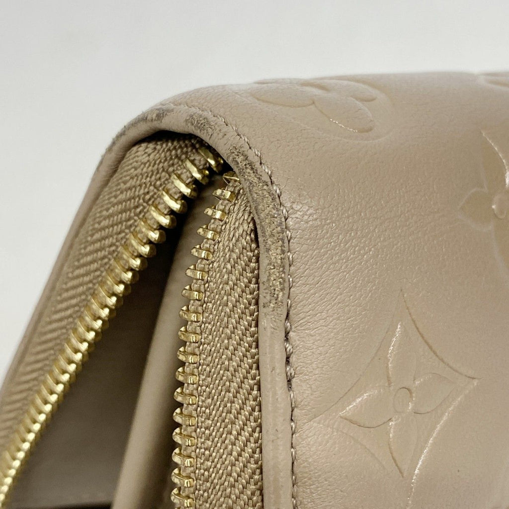 Louis Vuitton Wallet Monogram Embossed Zippy Tope — view 5