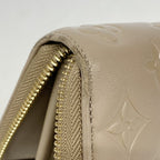 Louis Vuitton Wallet Monogram Embossed Zippy Tope — view 5
