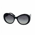Chanel Sunglasses Acetate Black Silver Eyewear