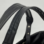 Chanel Tote Paris Biarritz Canvas Black Silver — view 9