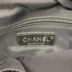Chanel Tote Paris Biarritz Canvas Black Silver — view 5