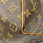 Louis Vuitton Boston Bag Monogram Keepall 50 Brown — view 6