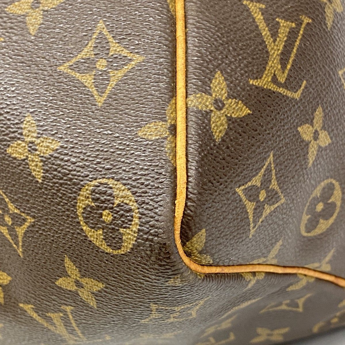 Louis Vuitton Boston Bag Monogram Keepall 50 Brown — view 6