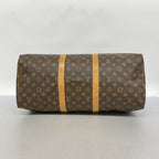 Louis Vuitton Boston Bag Monogram Keepall 50 Brown — view 3
