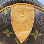 Louis Vuitton Boston Bag Monogram Keepall 50 Brown — view 5