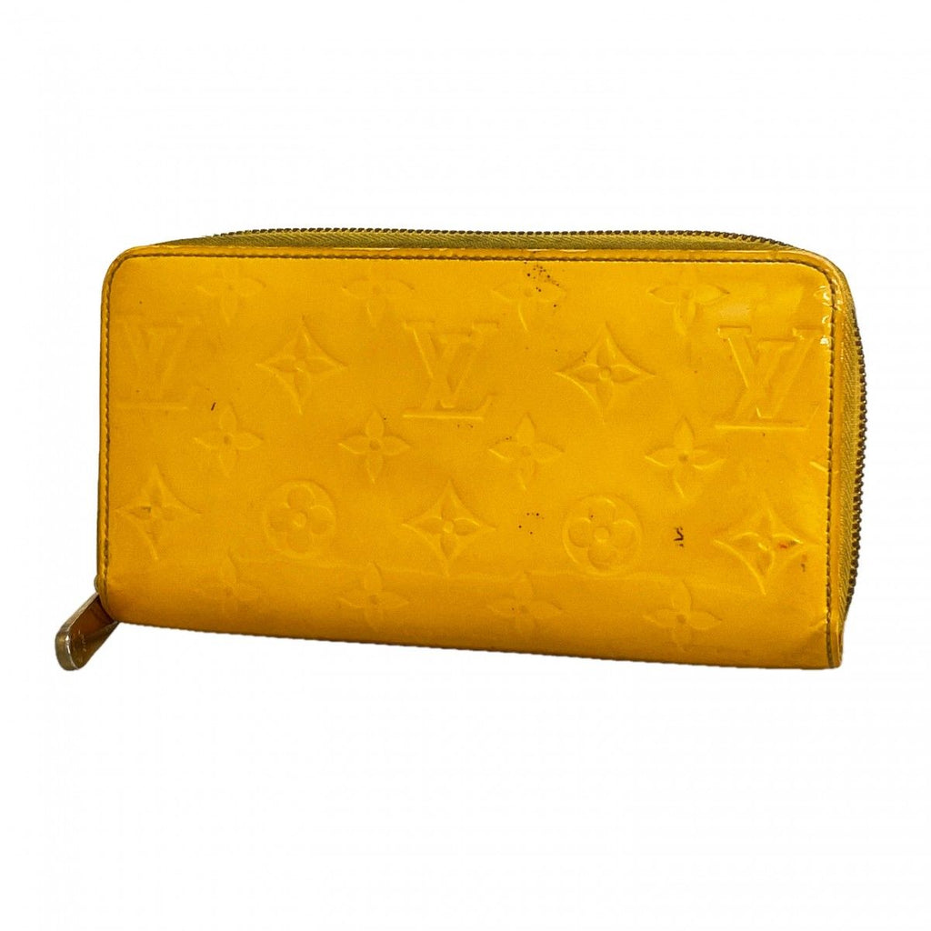 Louis Vuitton Wallet Vernis Zippy Jaune Passion