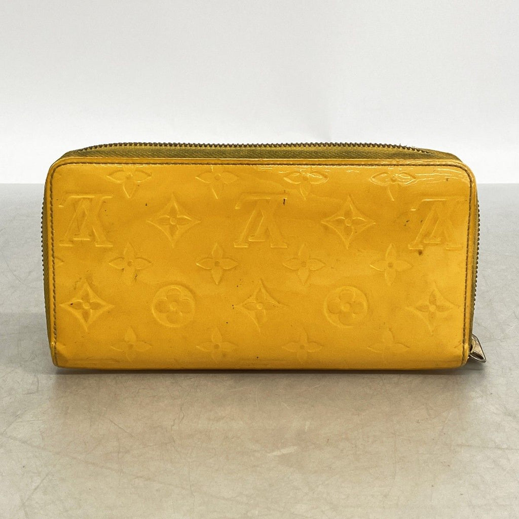 Louis Vuitton Wallet Vernis Zippy Jaune Passion — view 9