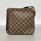 Louis Vuitton Shoulder Bag Damier Olaf PM Ebene — view 9