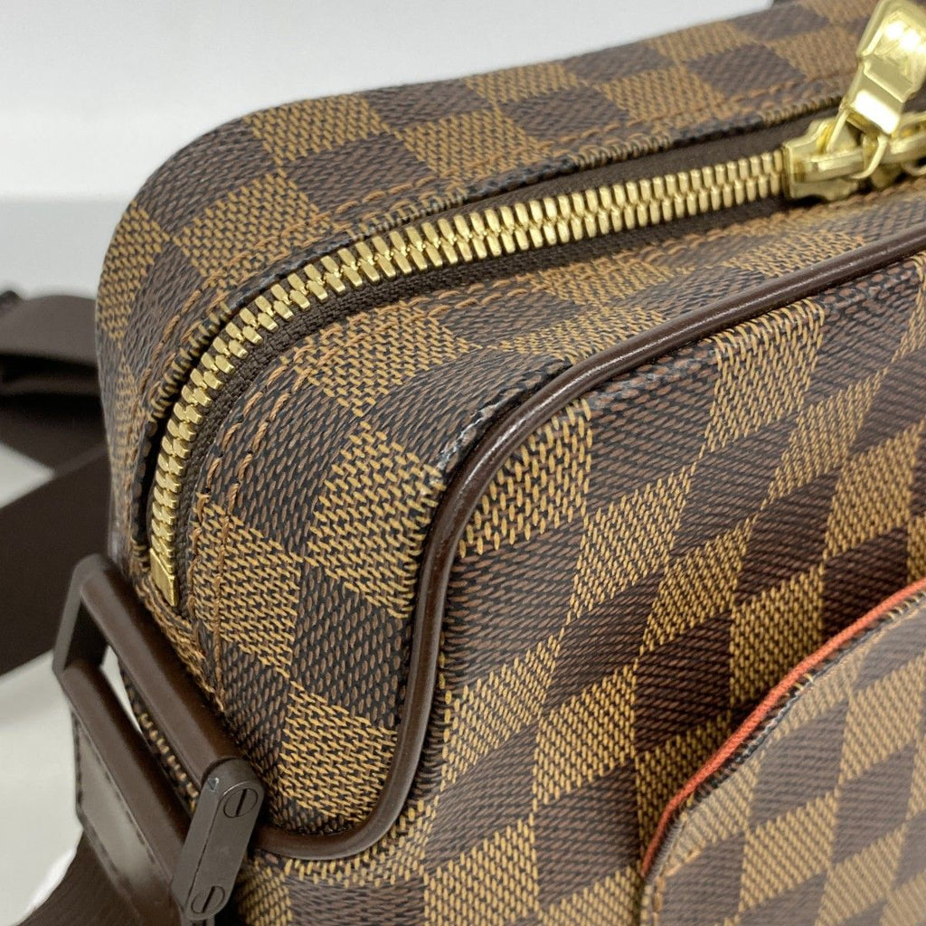 Louis Vuitton Shoulder Bag Damier Olaf PM Ebene — view 7