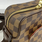 Louis Vuitton Shoulder Bag Damier Olaf PM Ebene — view 7