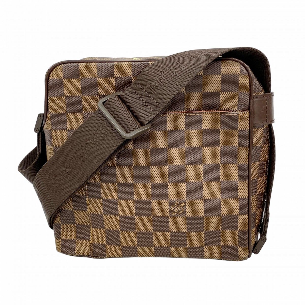 Louis Vuitton Shoulder Bag Damier Olaf PM Ebene