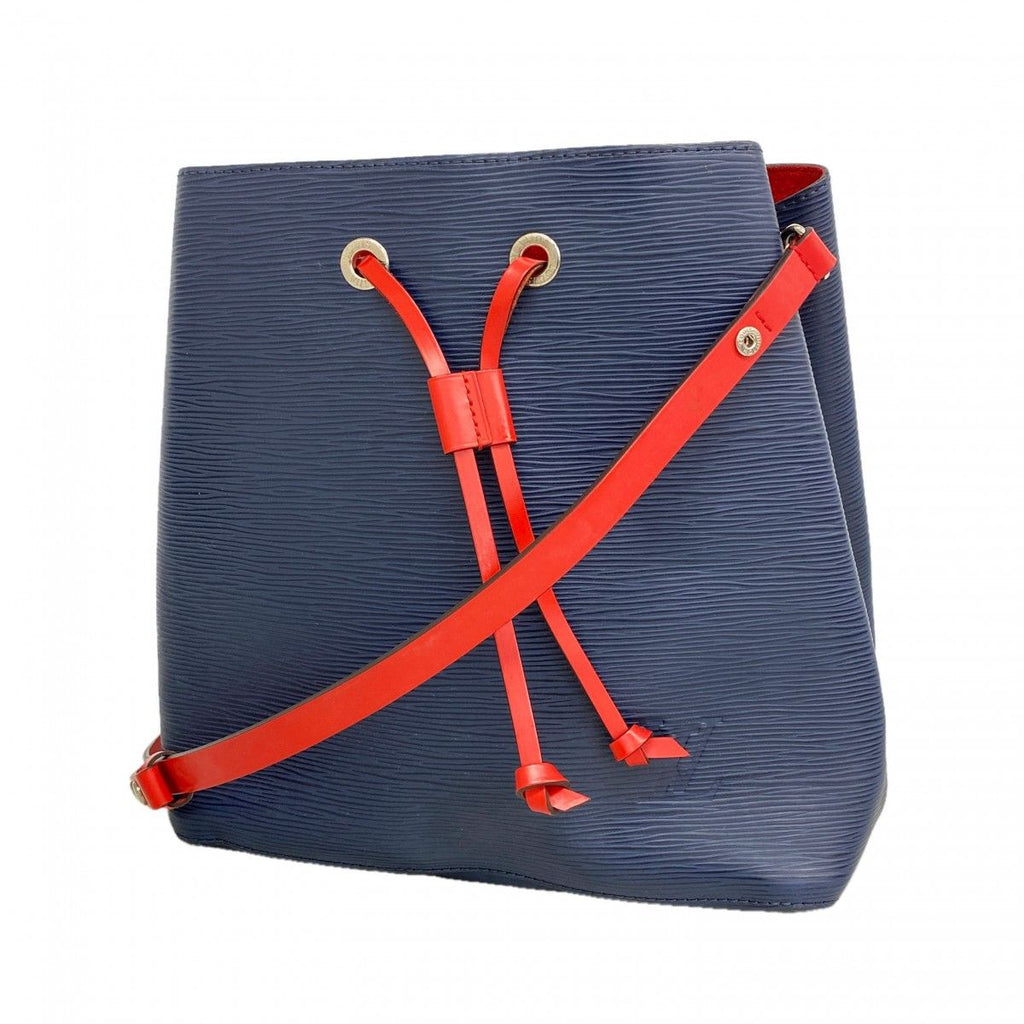 Louis Vuitton Shoulder Bag Epi Neo Noe Andigo Blue