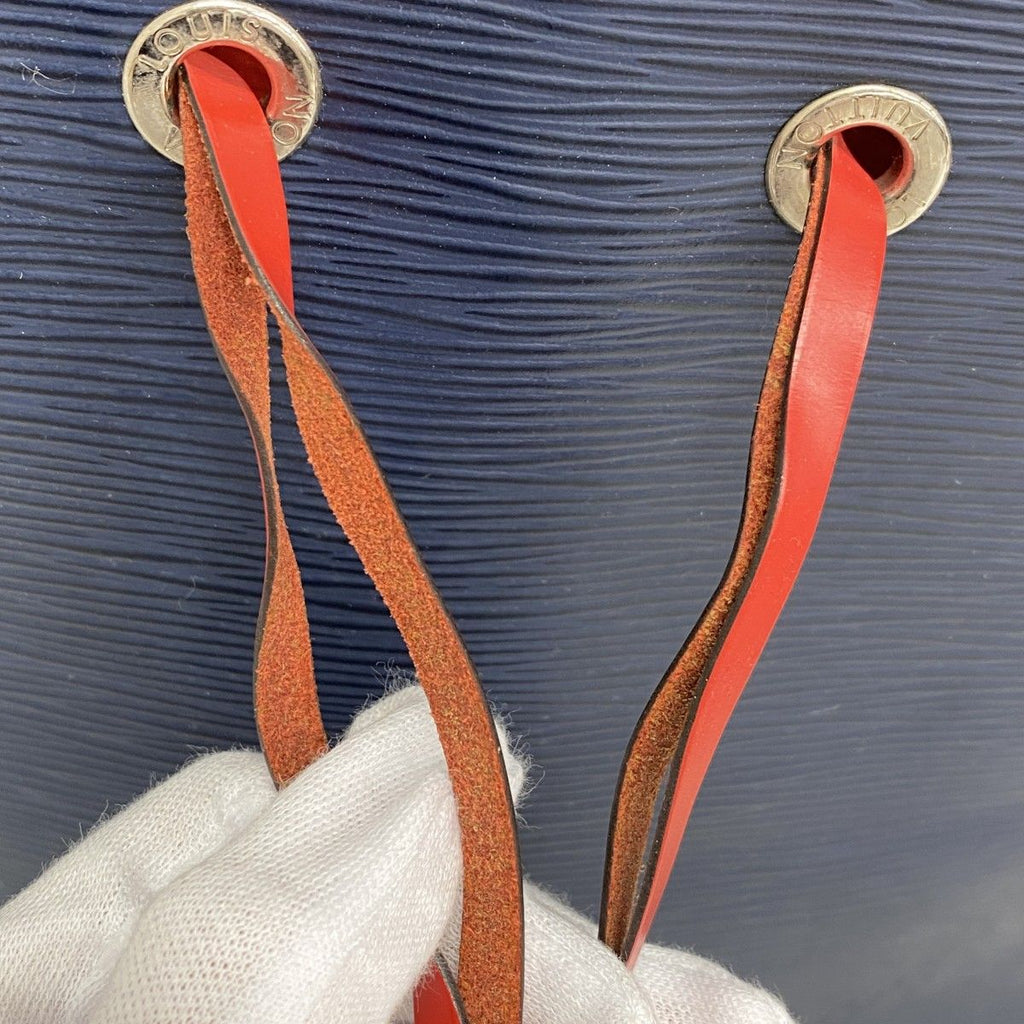 Louis Vuitton Shoulder Bag Epi Neo Noe Andigo Blue — view 6