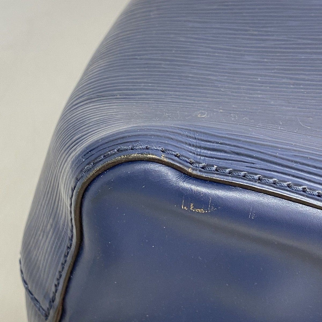 Louis Vuitton Shoulder Bag Epi Neo Noe Andigo Blue — view 8
