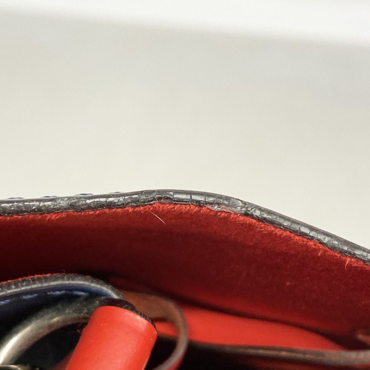 Louis Vuitton Shoulder Bag Epi Neo Noe Andigo Blue — view 7