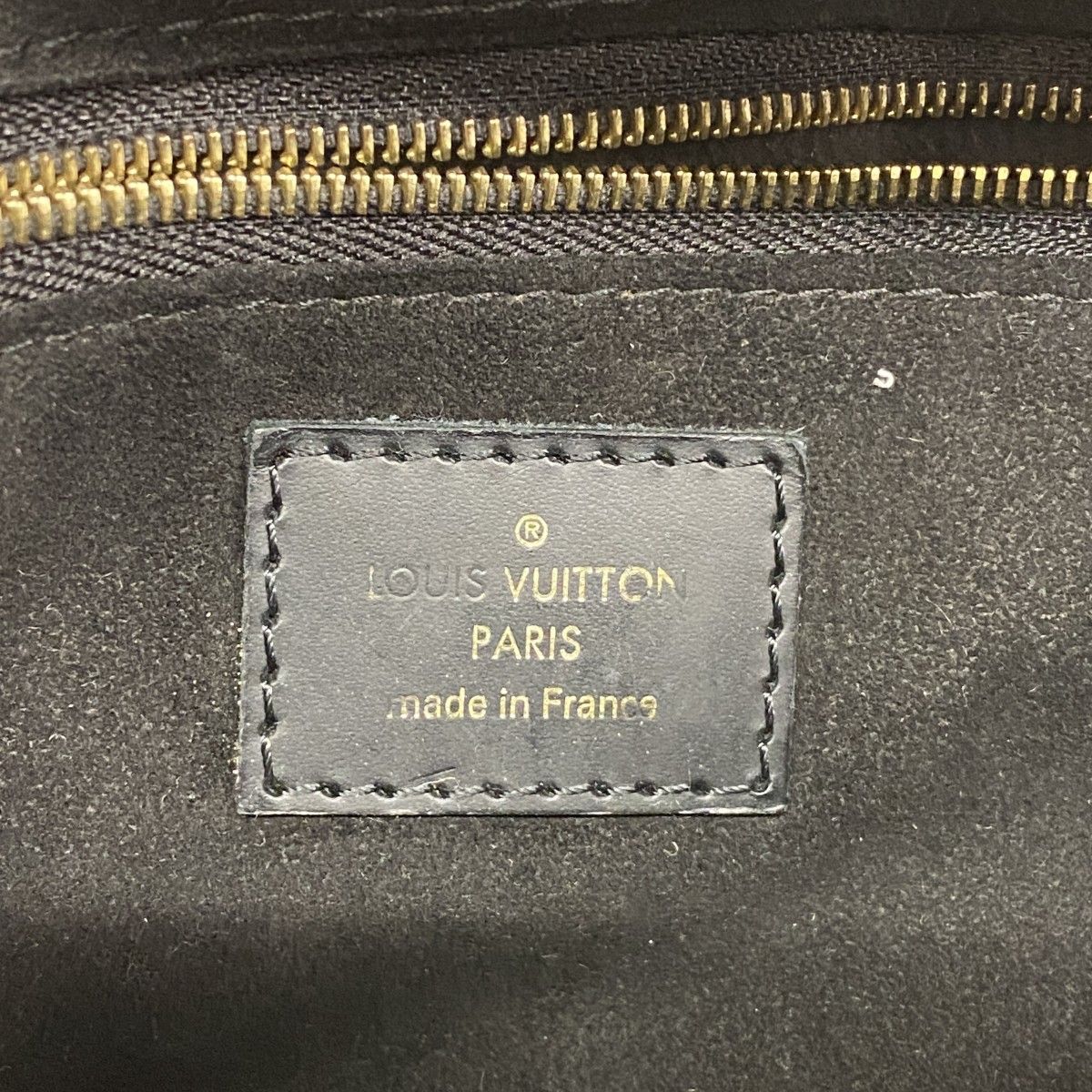 Louis Vuitton Handbag Monogram One Handle Flap Bag MM Noir 2-Way — view 5