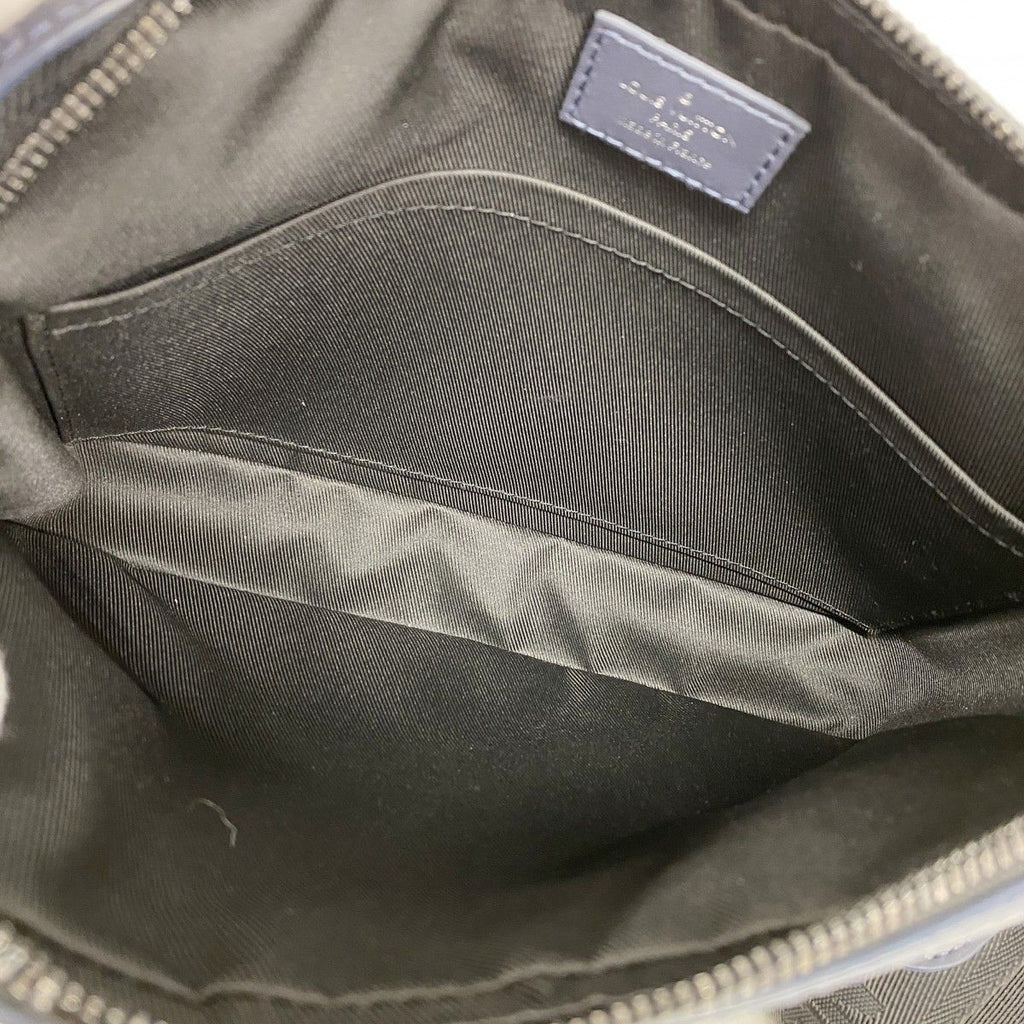Louis Vuitton Shoulder Bag Monogram Shadow Duo Messenger Navy — view 4
