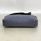 Louis Vuitton Shoulder Bag Monogram Shadow Duo Messenger Navy — view 3