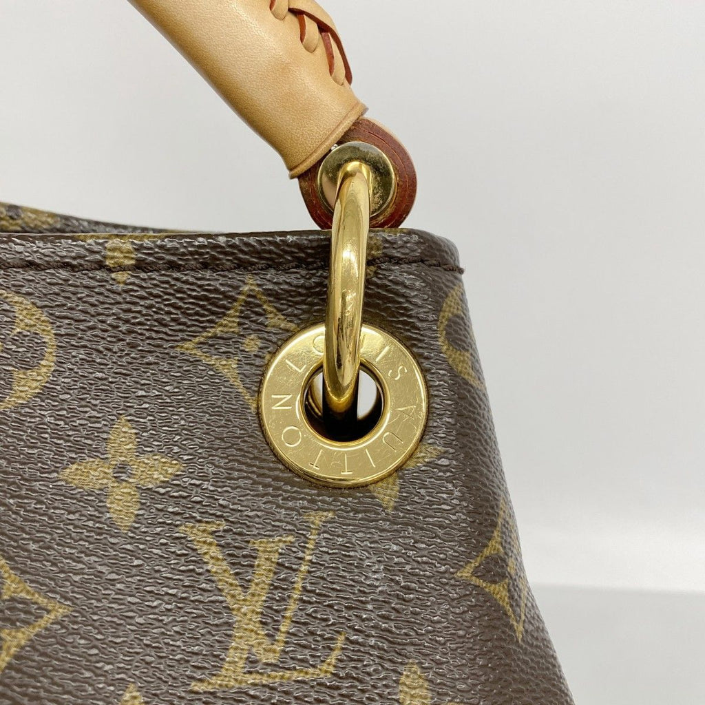 Louis Vuitton Shoulder Bag Monogram Artsy MM Brown — view 8