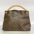 Louis Vuitton Shoulder Bag Monogram Artsy MM Brown — view 9