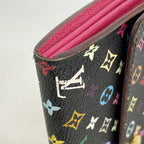 Louis Vuitton Wallet Monogram Multicolor Portefeuille Sarah Noir Grenade — view 7