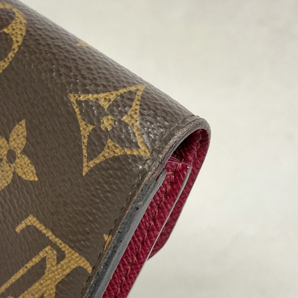 Louis Vuitton Coin Case Monogram Porte-Monnaie Rosalie Fuchsia — view 5