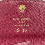 Louis Vuitton Coin Case Monogram Porte-Monnaie Rosalie Fuchsia — view 4