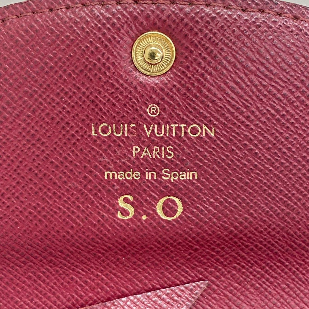 Louis Vuitton Coin Case Monogram Porte-Monnaie Rosalie Fuchsia — view 4