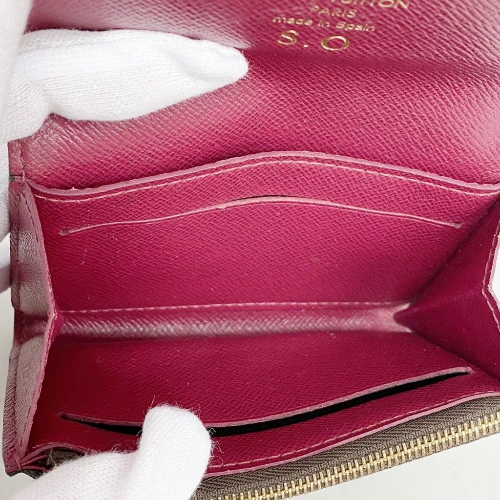 Louis Vuitton Coin Case Monogram Porte-Monnaie Rosalie Fuchsia — view 3