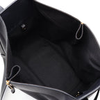 Loewe Handbag Hammock Small 2-Way Navy Black Leather — view 3