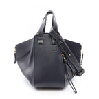 Loewe Handbag Hammock Small 2-Way Navy Black Leather