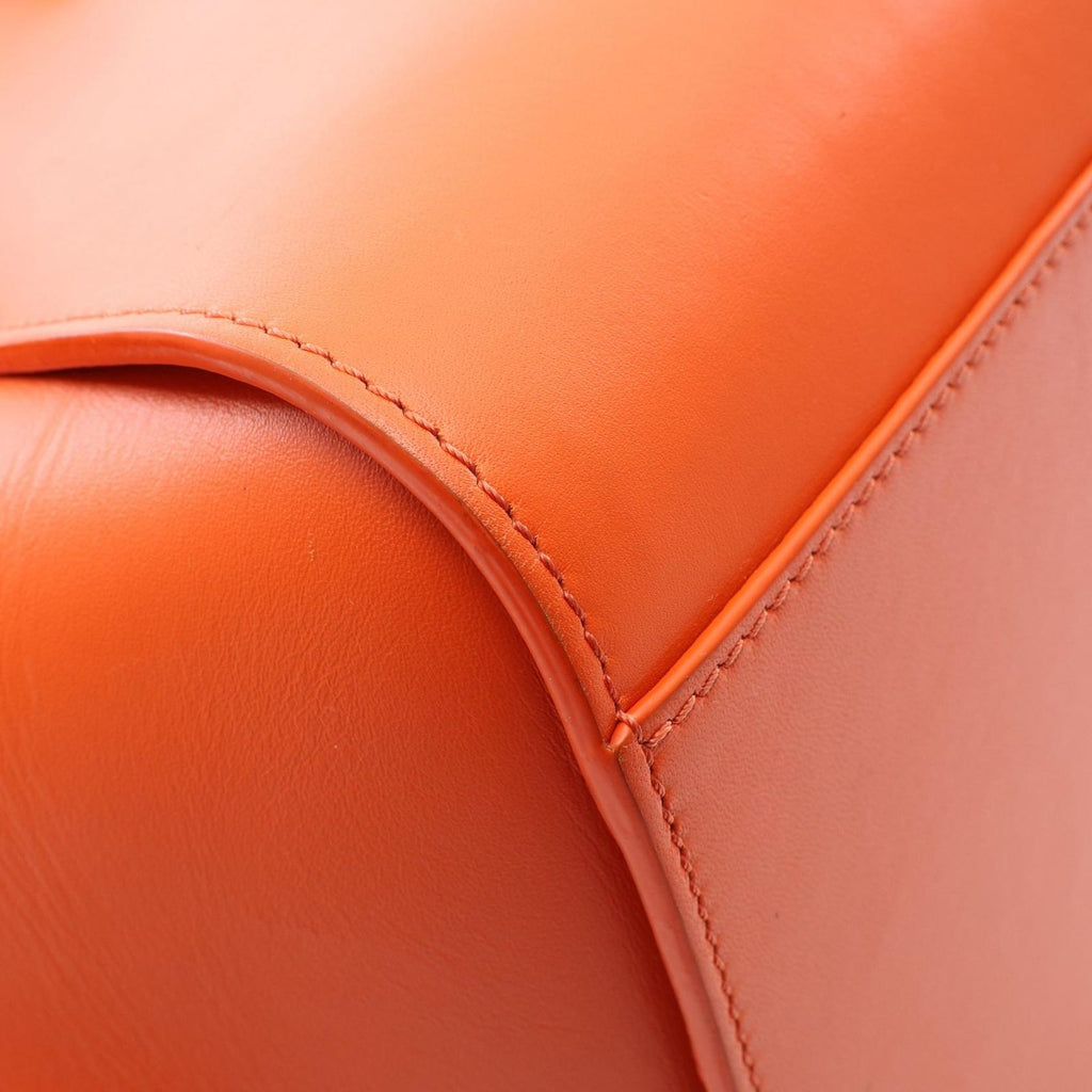 Loewe Handbag Hammock Compact 2-Way Orange Leather — view 5