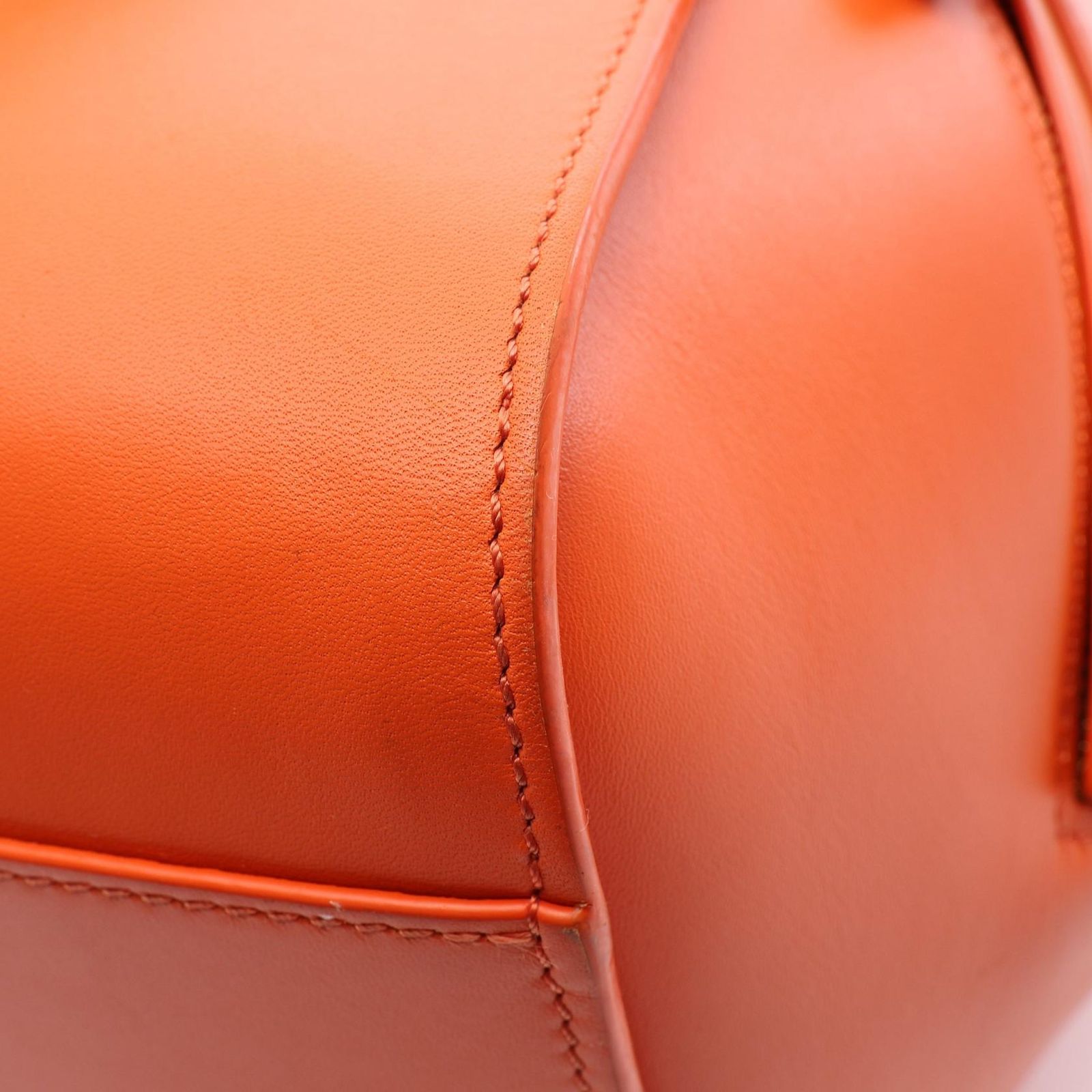 Loewe Handbag Hammock Compact 2-Way Orange Leather — view 6