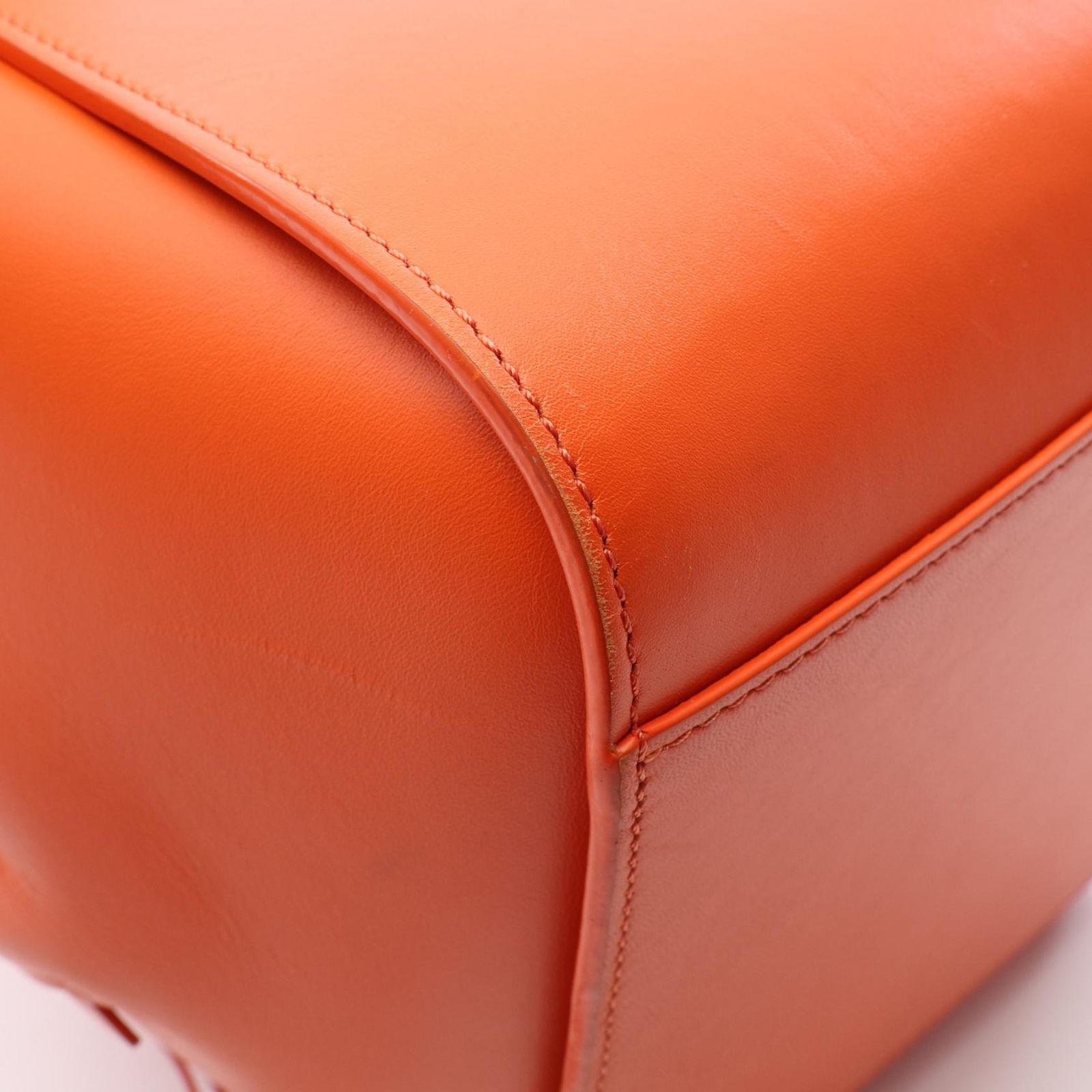 Loewe Handbag Hammock Compact 2-Way Orange Leather — view 8