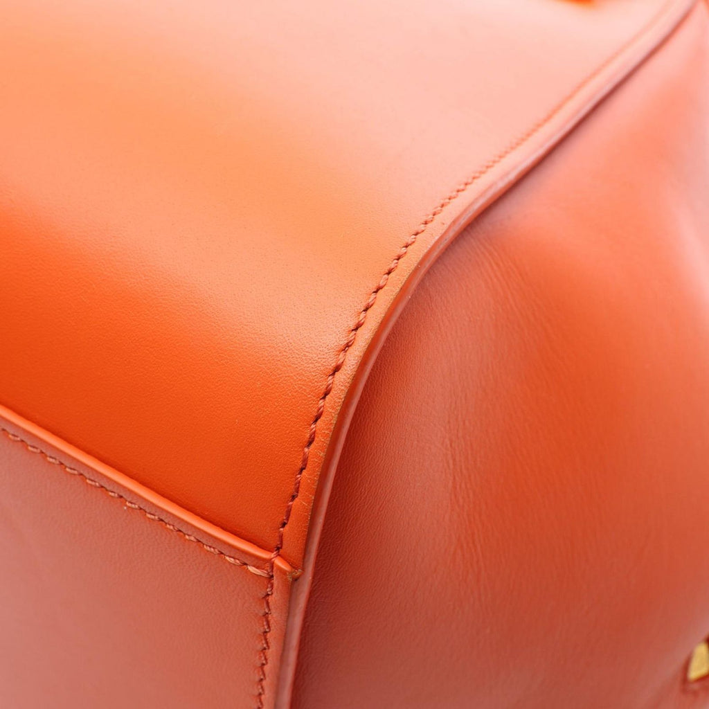 Loewe Handbag Hammock Compact 2-Way Orange Leather — view 7