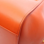 Loewe Handbag Hammock Compact 2-Way Orange Leather — view 7