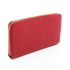 Celine Round Wallet Red Leather — view 2