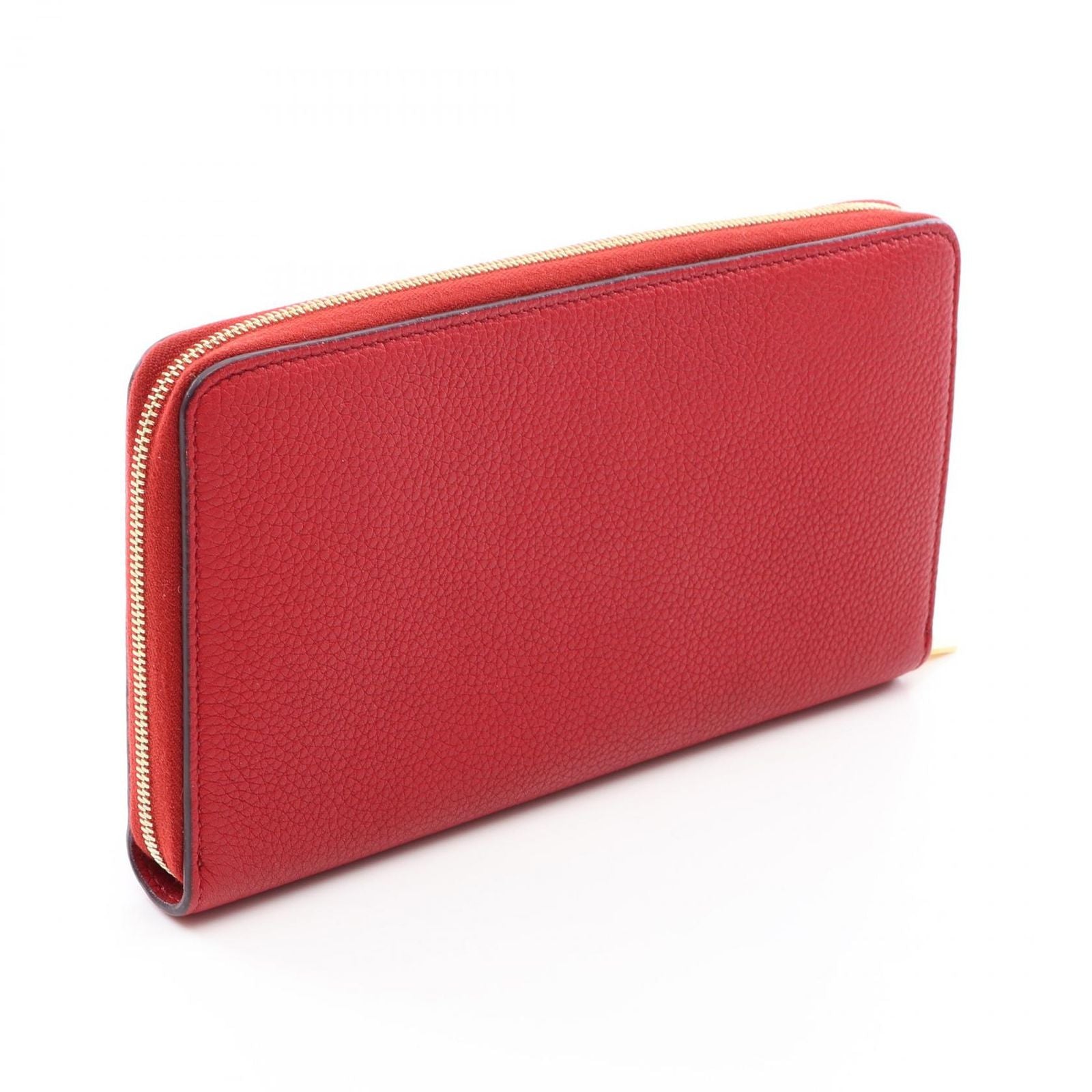 Celine Round Wallet Red Leather — view 2