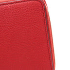 Celine Round Wallet Red Leather — view 6