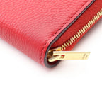 Celine Round Wallet Red Leather — view 7