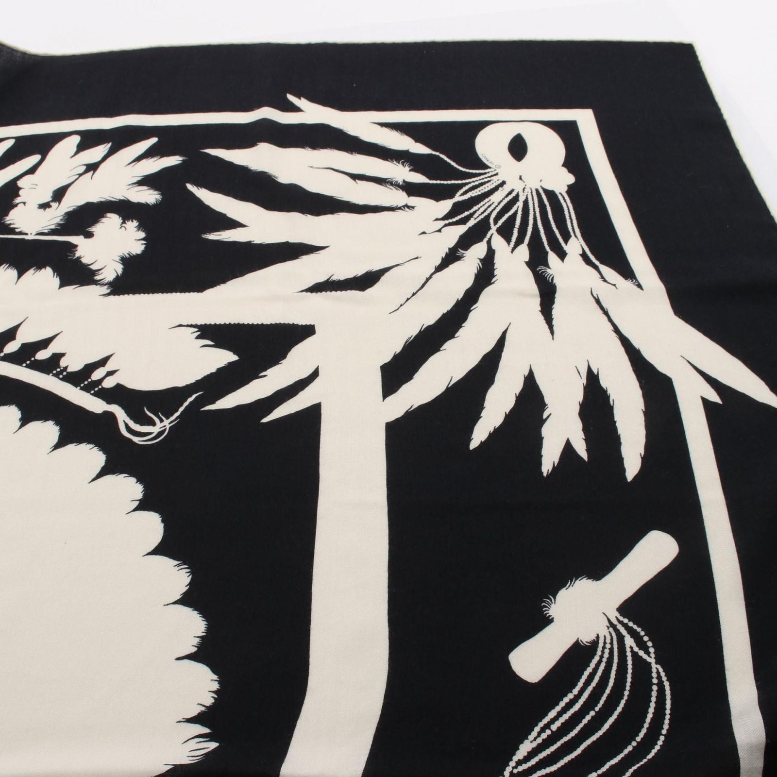 Hermes Scarf Carre Geant 140 Brazil Tattoo Silk — view 5