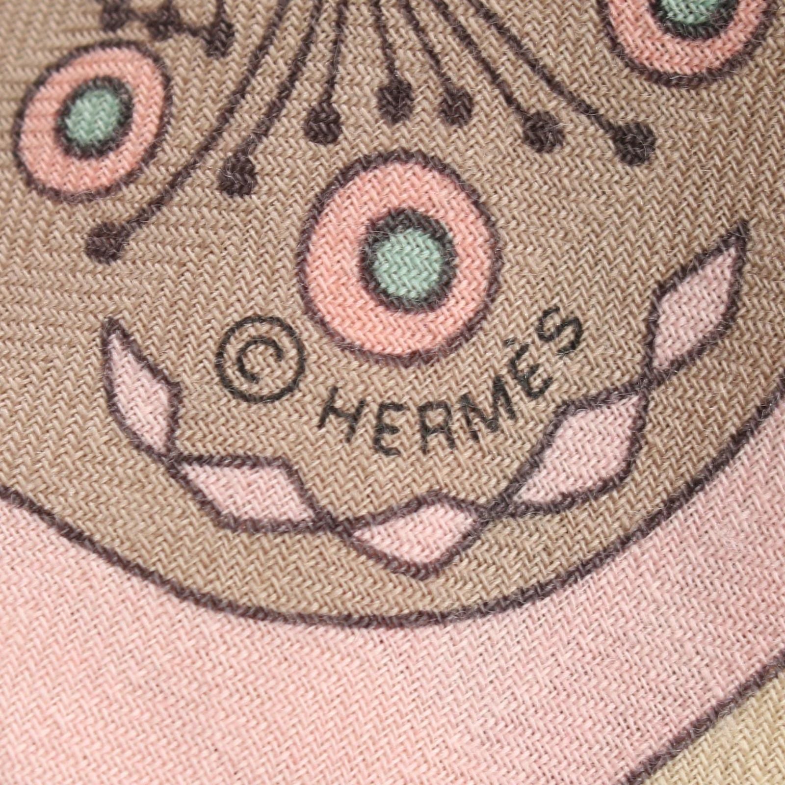 Hermes Scarf Carre Geant 140 Duo D'etriers Silk — view 3