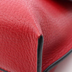 Loewe Shoulder Bag Avenue Anagram Red Leather Chain — view 5