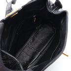 Chanel Shoulder Bag Quilted Black Lambskin — view 3